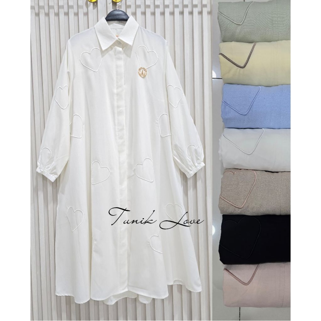 Winody Tunik Love Long Tunik Winody