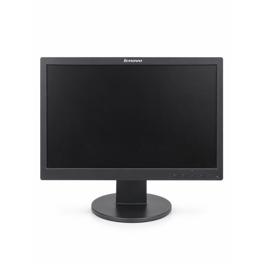 Monitor Lenovo LED 18 Inch Bekas Original – Normal Siap Pakai VGA