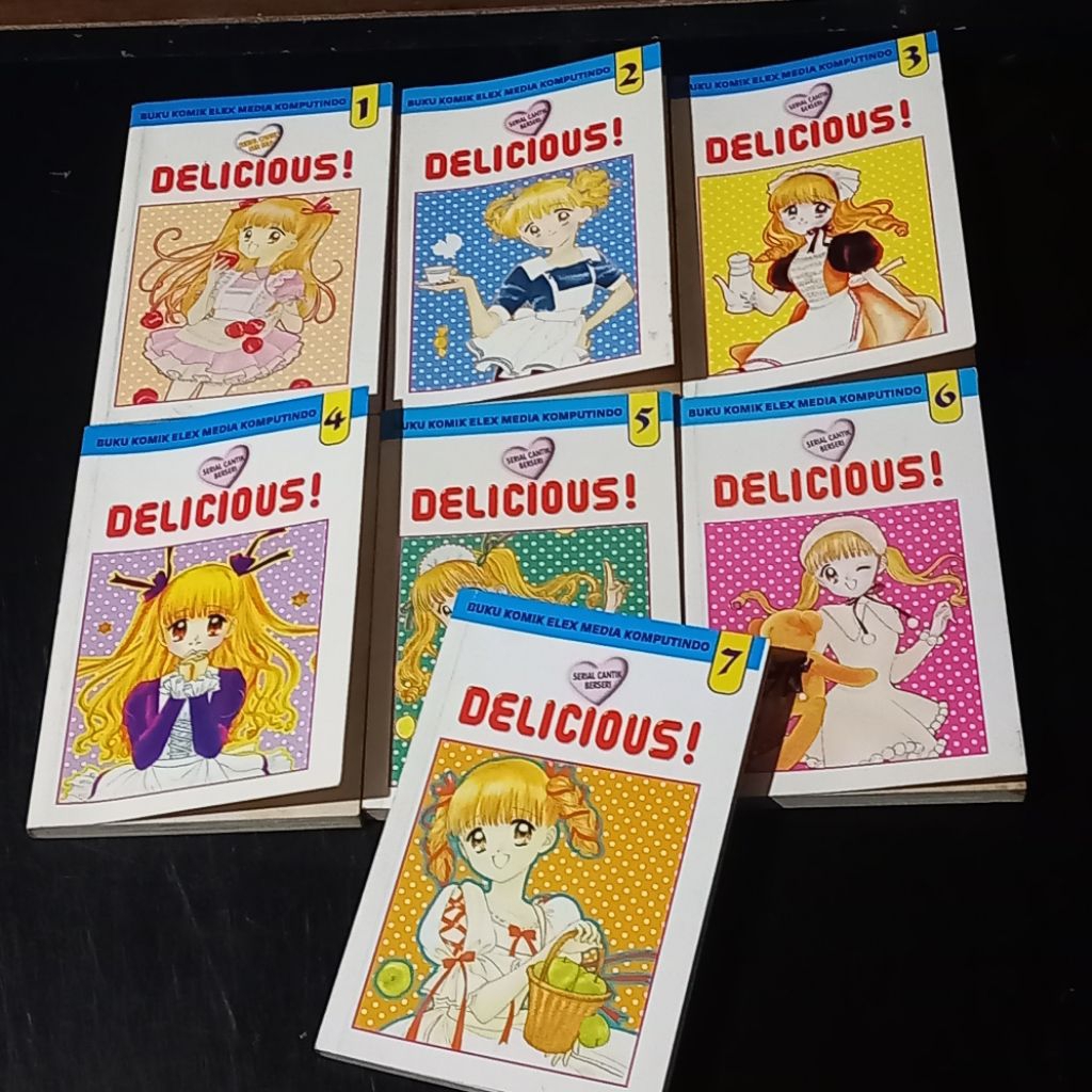 Buku Komik Seri Lengkap Delicious Yui Ayumi Miyuki Kobayashi