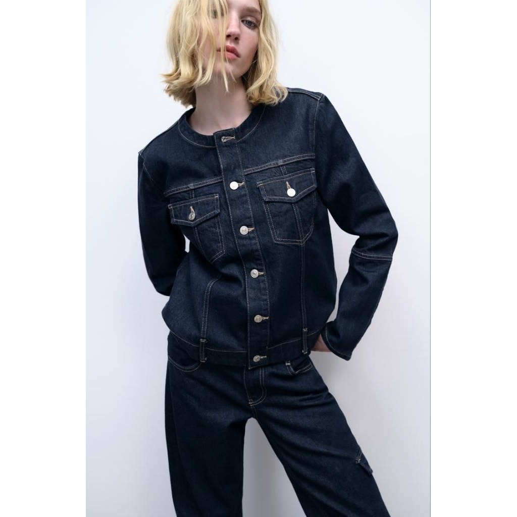 zara denim jacket