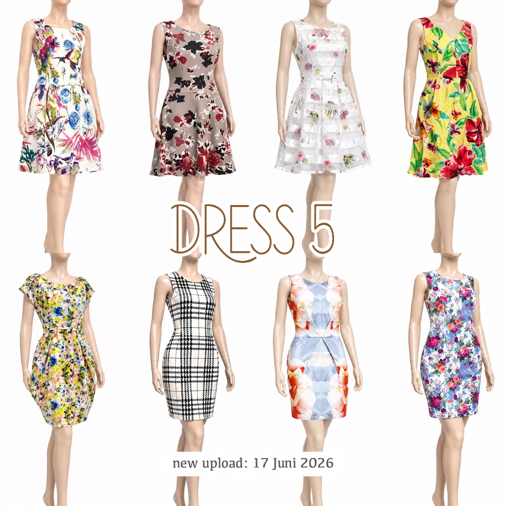 DRESS GAUN pesta party mini brukat brokat korea