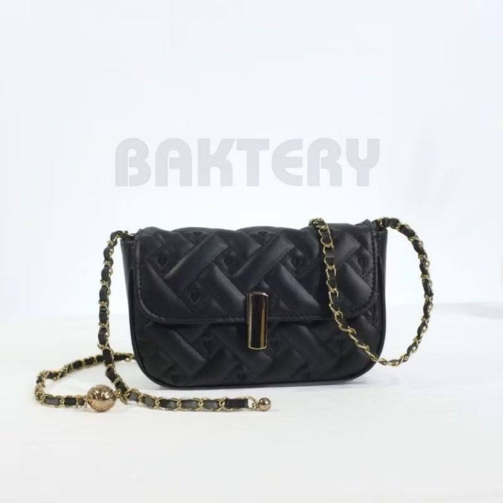 Tas Selempang Wanita bahan kulit sintetis MOON BAGS