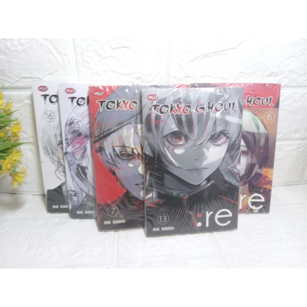 komik cabutan Tokyo Ghoul Re 6, 8, 9, 12, 13, 14, 15 (segel)