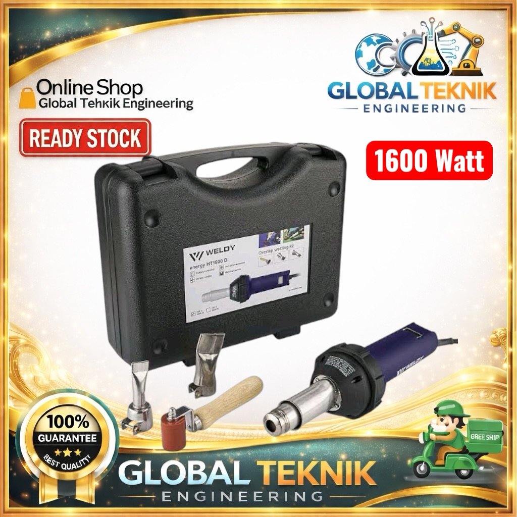 Hot Air Torch Plastic Welding Gun Welder 220V 1600W WELDY 1600W heat gun Hot Air Torch Plastic Weld 