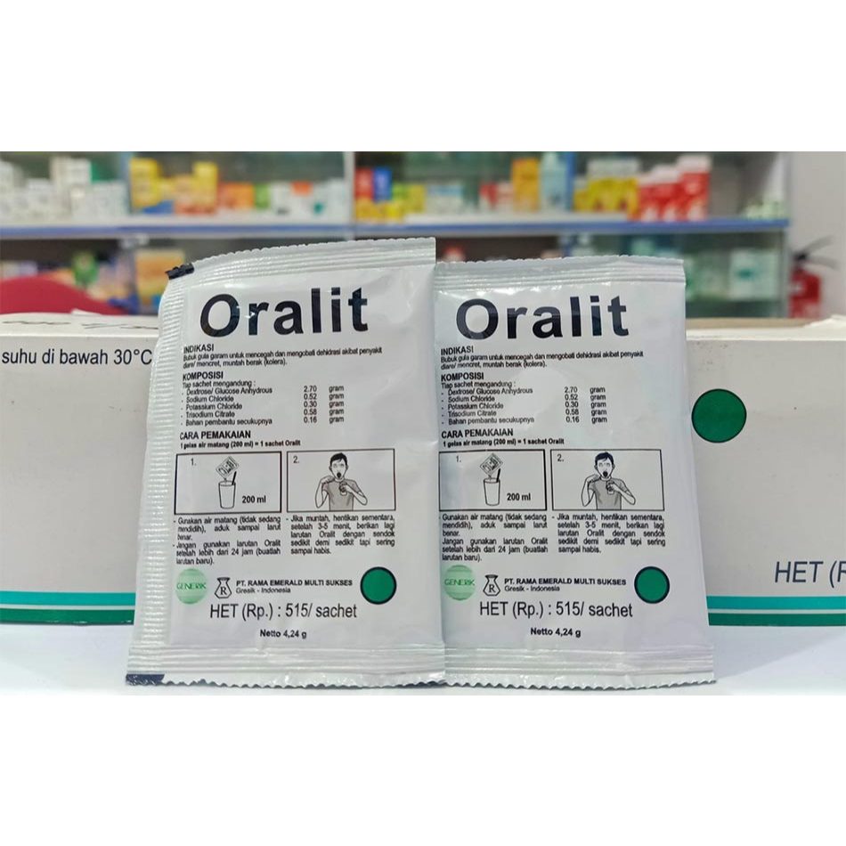 Oralit Sachet Serbuk Mengatasi Dehidrasi Anak Dewasa