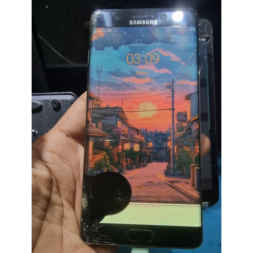 Samsung note fan edisind/ samsung note 7 minus second