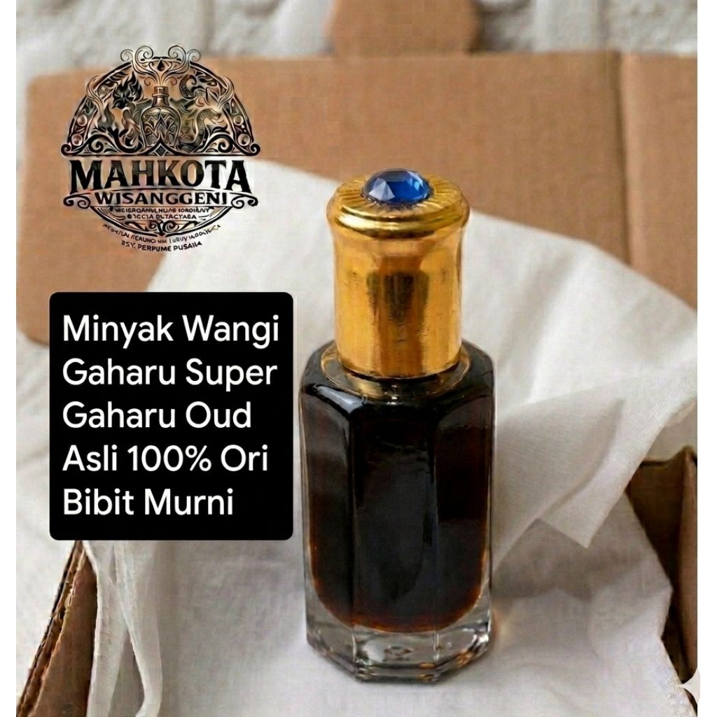 Gaharu Super Gaharu oud Original 12ml Asli 100%  Bibit Murni