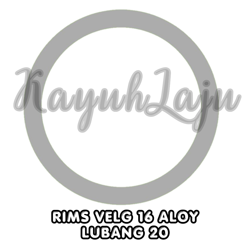 VELG 16 ALOY LUBANG 20