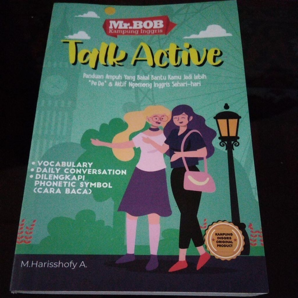Buku Talk Active Mr.Bob