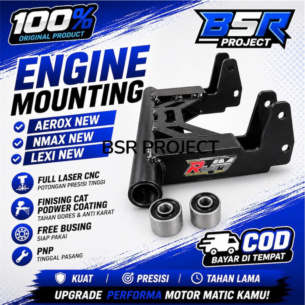 ENGINE MOUNTING AEROX NEW NMAX NEW LEXI NEW MOUNTING