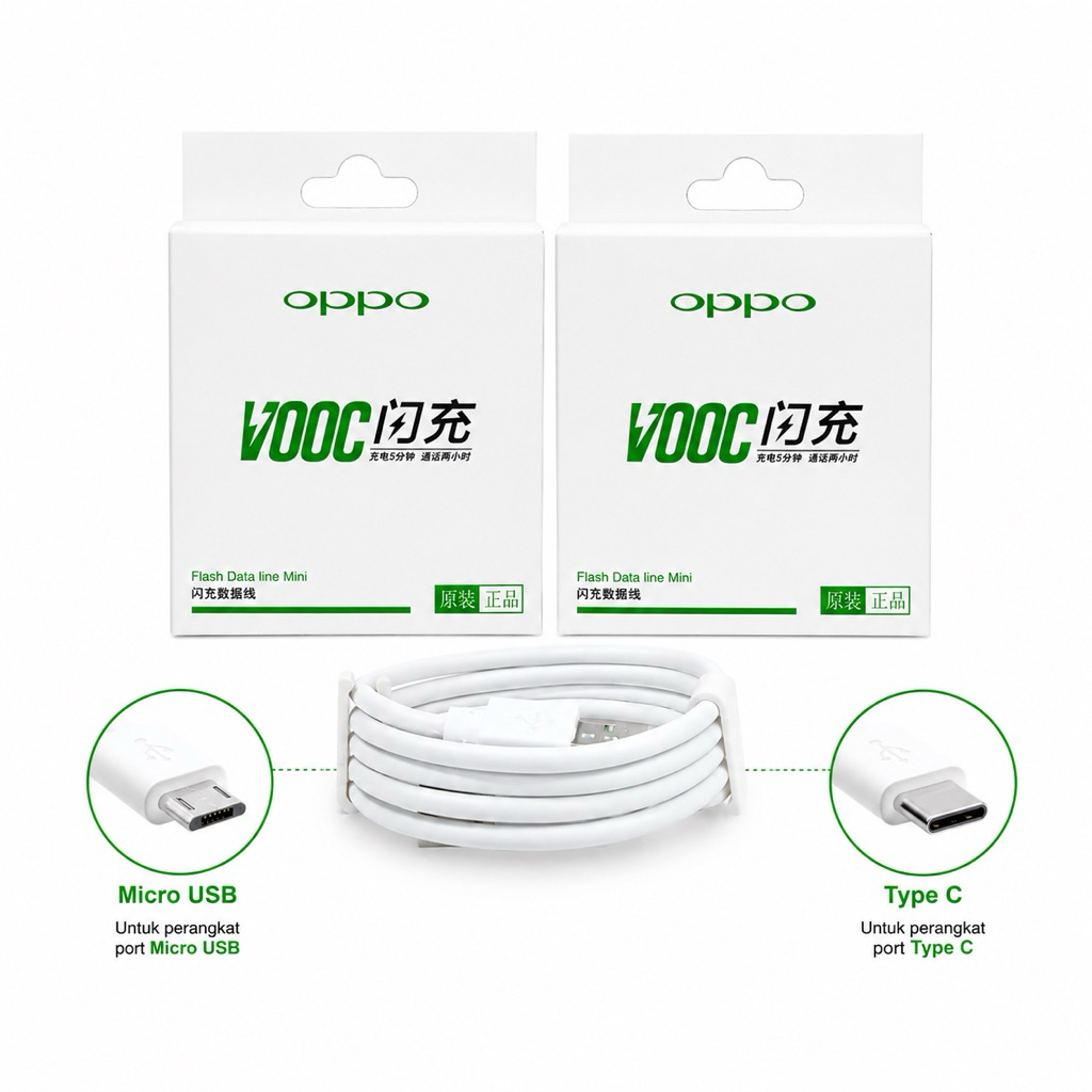 Kabel Data Supervooc 4A Oppo 7 Pin Grade A