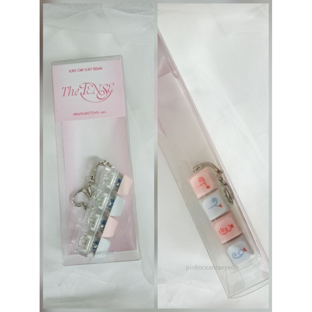 Taeyeon The Tense MD Concert 2025 KEY CAP KEY RING [HANDWRITING ver.]