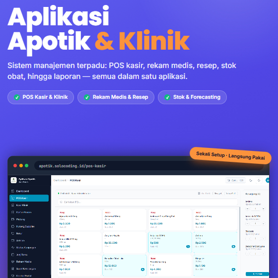 Aplikasi Konter Pulsa & PPOB Desktop / Web - Software Kasir Toko Kelontong & Kuota