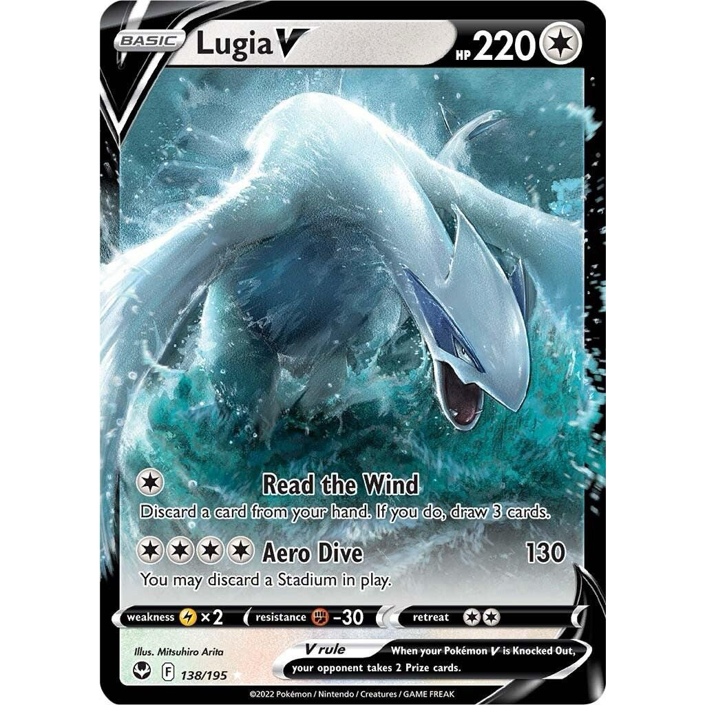 Lugia V 138/195 Silver Tempest (English)