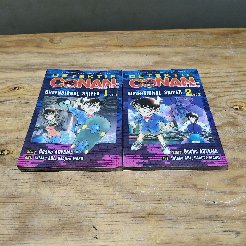 Komik Detective Conan The Movie Comics Edition Dimensional Sniper Varian