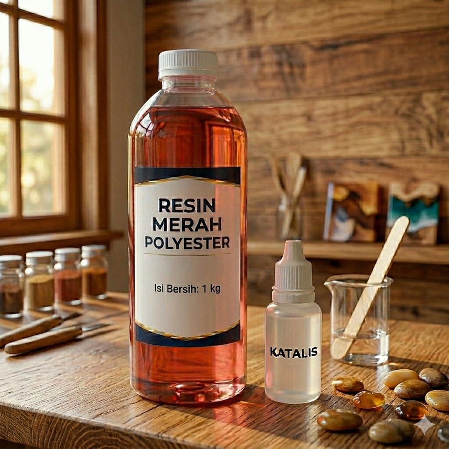 RESIN POLYESTER SHCP 2668 WNC (Netto: 500 gr) + Katalis