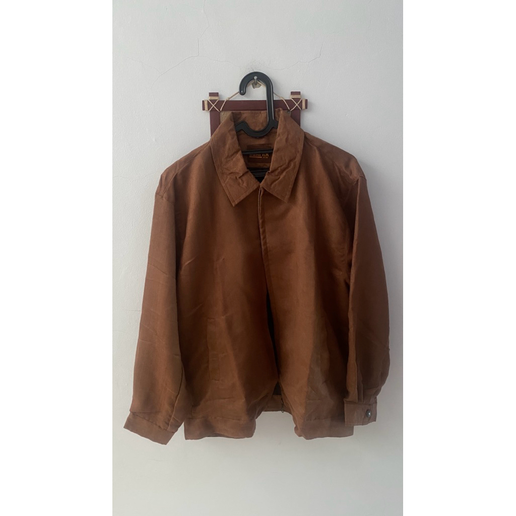 Preloved Jaket, Polo, Suede