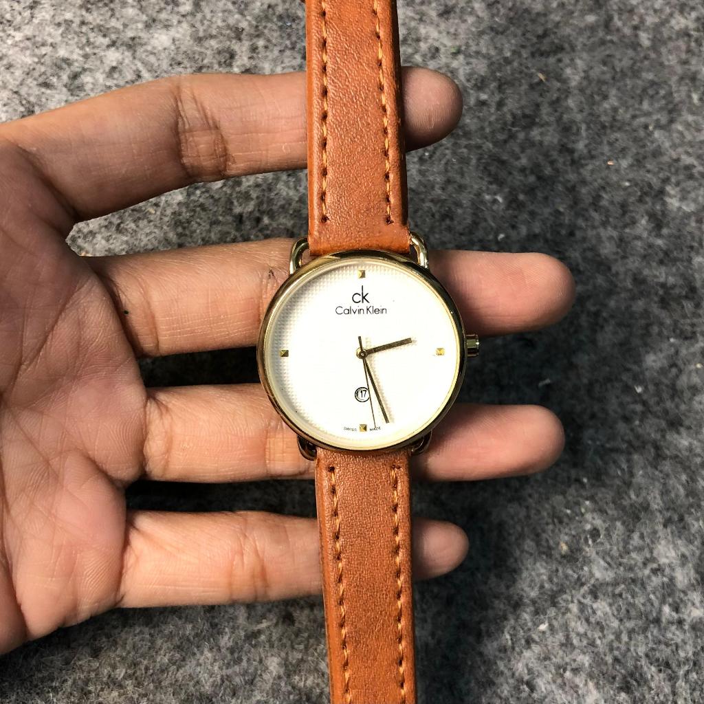 Jam tangan calvin klein second quartz