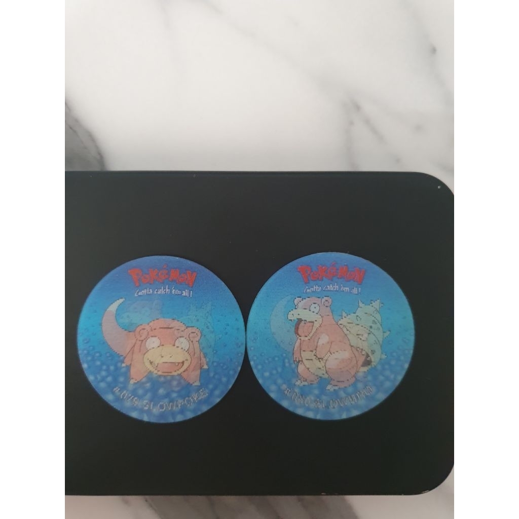 Tazos 3D Pokemon Slowbro Slowpoke