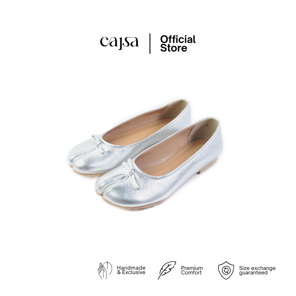CAJSA | AOKI SILVER (SP) - TABI FLATS