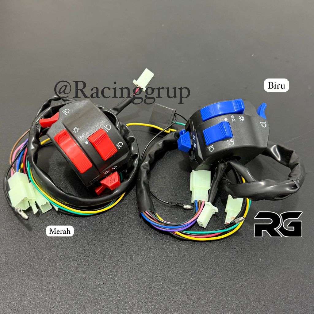 Saklar Kiri Vixion + Hazard Saklar kiri vixion custom biled saklar hazard saklar holder model vixion