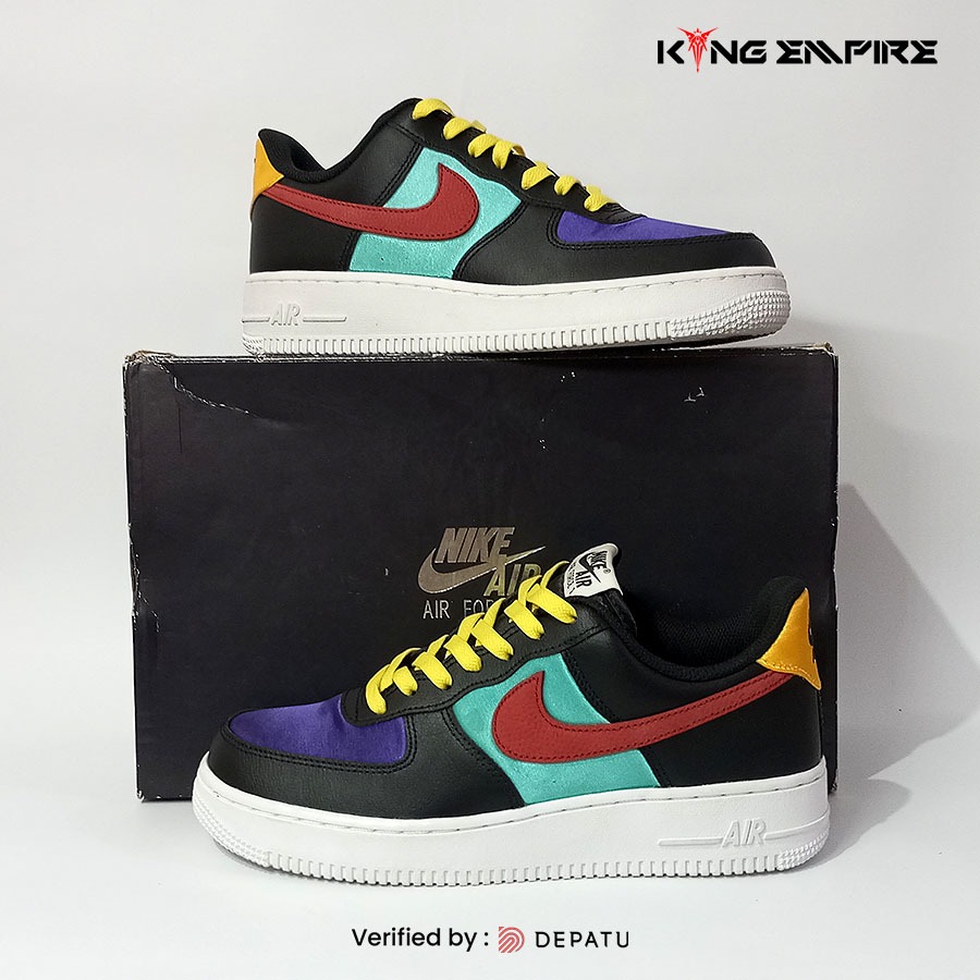 AF1 LV8 EMB Multicolor 40-25cm BNIB Authentic 100% King Empire Verified by Depatu