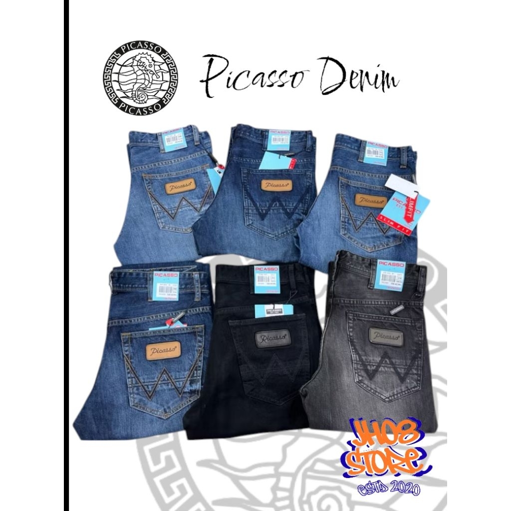 PICASSO ORIGINAL/Celana Jeans Pria PICASSO ORIGINAL