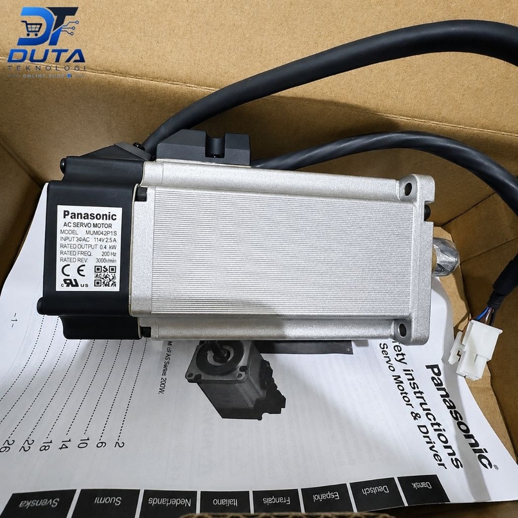 PANASONIC MUMA042P1S AC SERVO MOTOR PANASONIC MUMA042P1S ORIGINAL