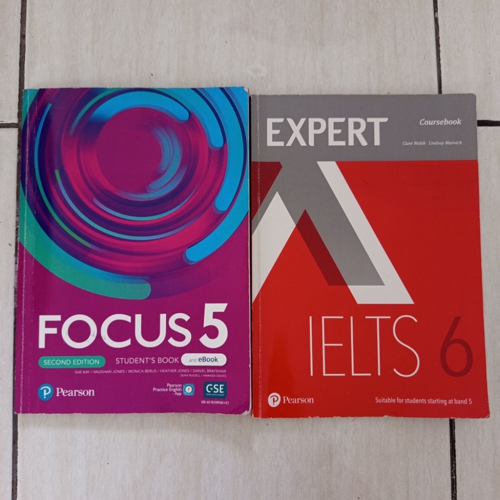 [SECOND] Buku pelajaran bahasa inggris | focus 5 second edition Students book | IELTS 6 Pearson