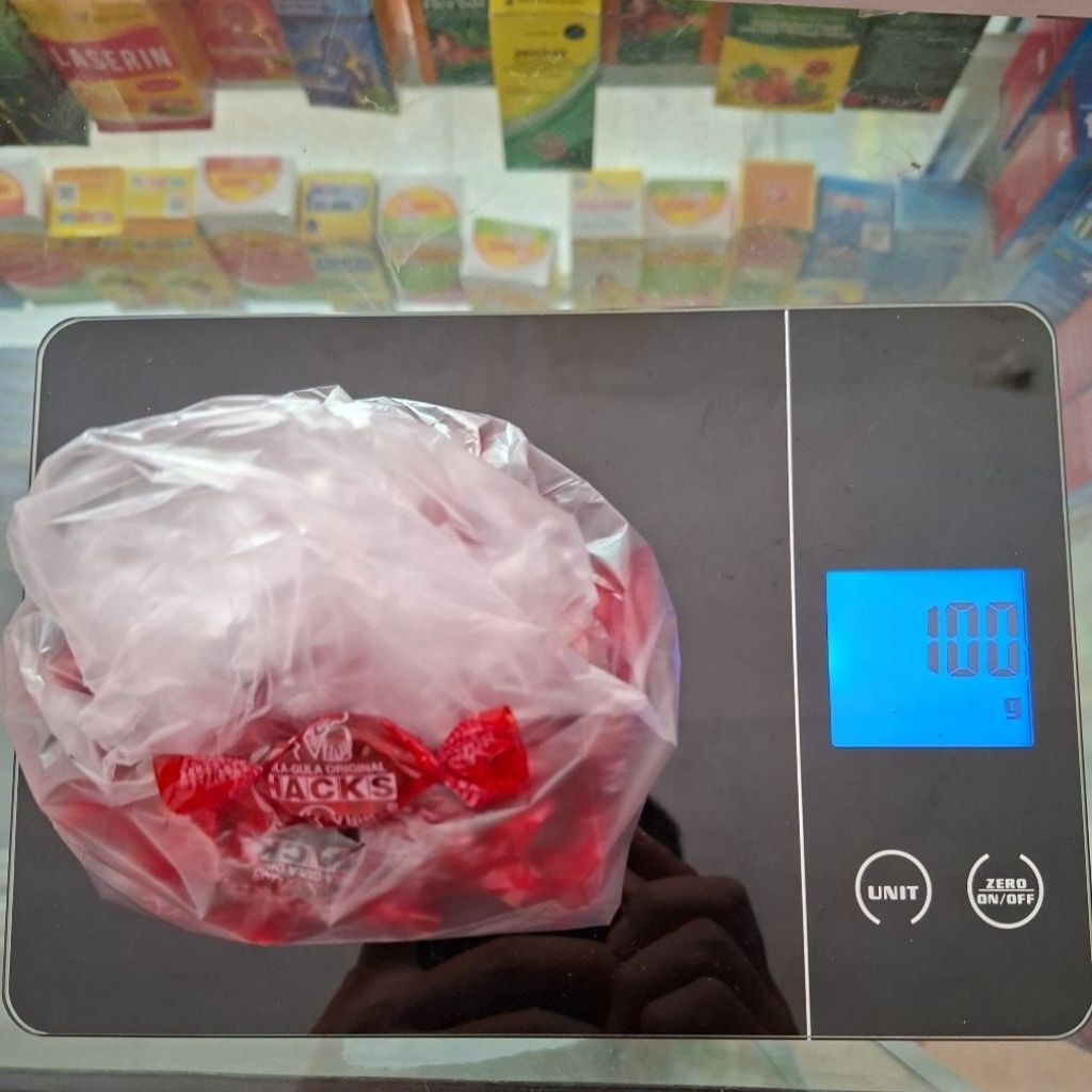 Permen Batuk Hacks 100gram Melegakan Tenggorokan