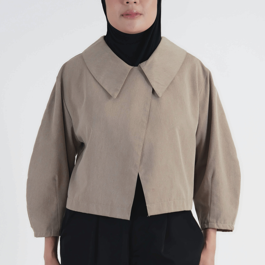SAIA Modest - Sofia Outer | Outer Polos Wanita | Atasan