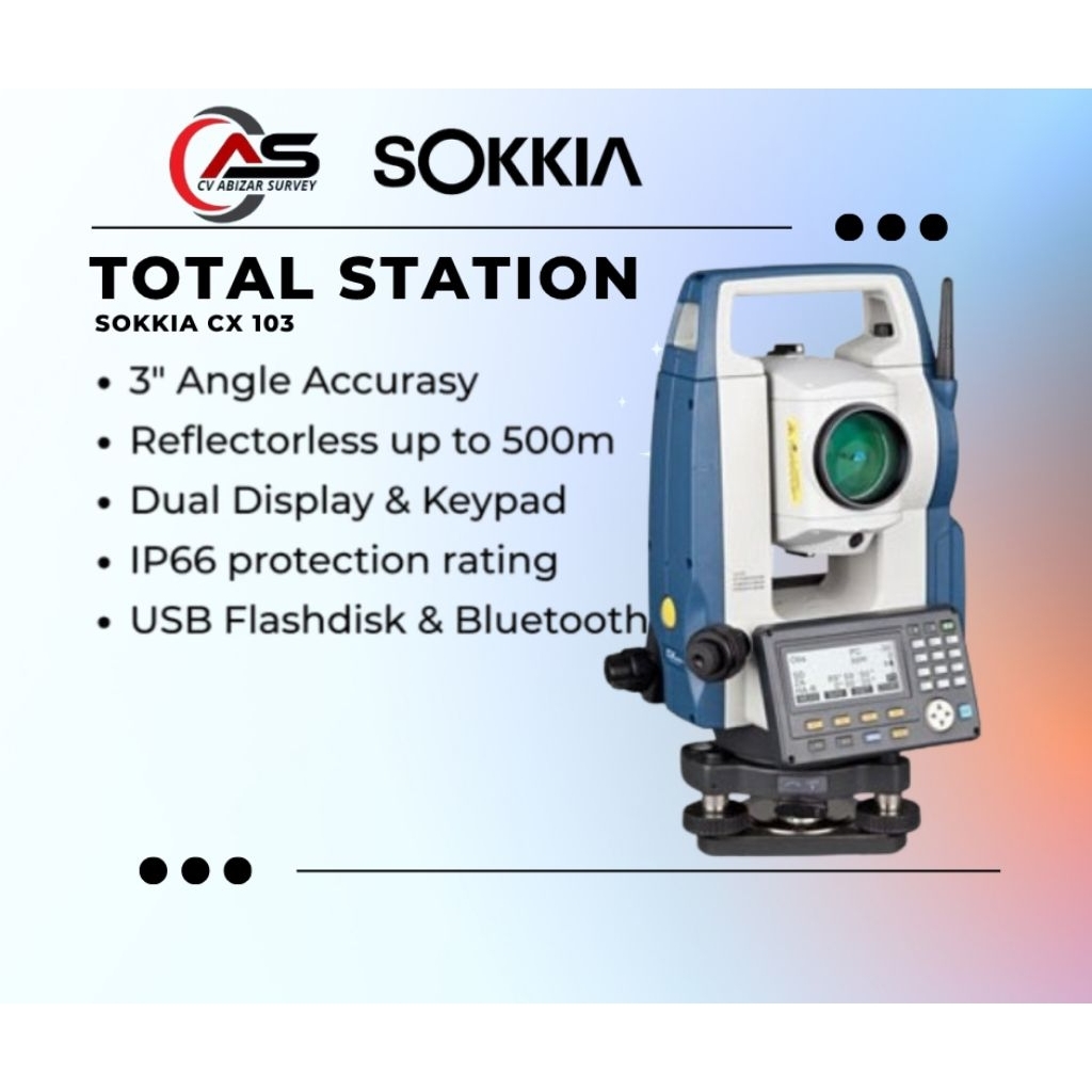 Total Station Sokkia CX-103 Bekas