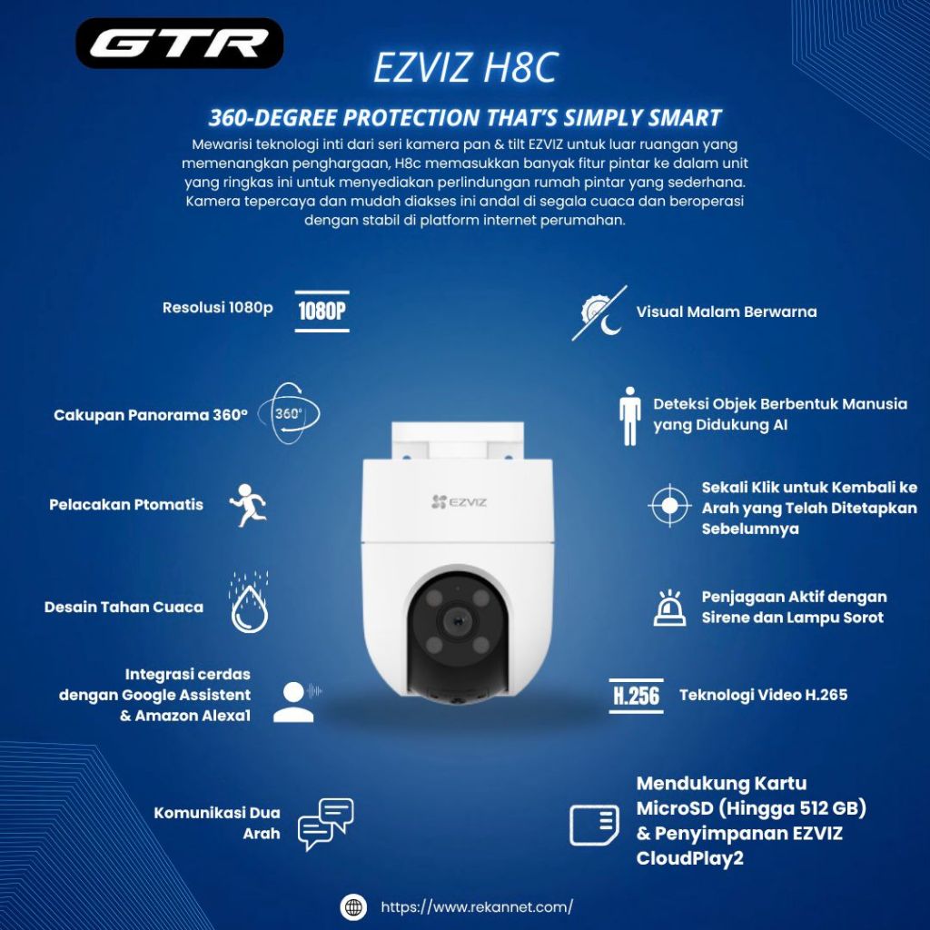 CCTV EZVIZ H8C 2MP