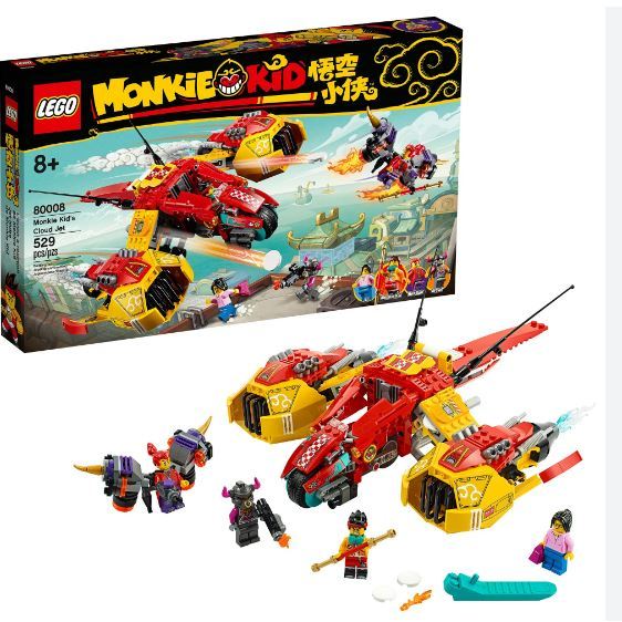 Lego 80008 - Monkie Kid - Monkie Kid'S Cloud Jet