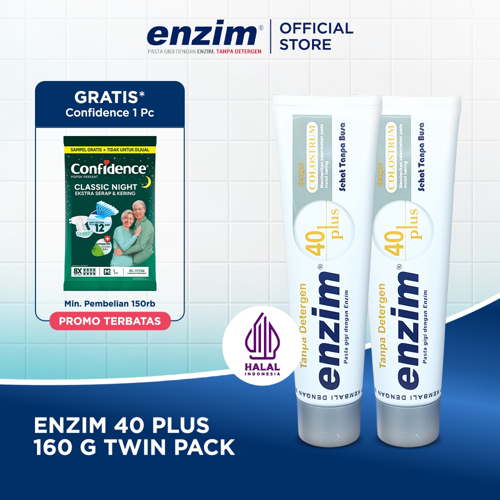 ENZIM 40 PLUS 160 GR - 2 pcs