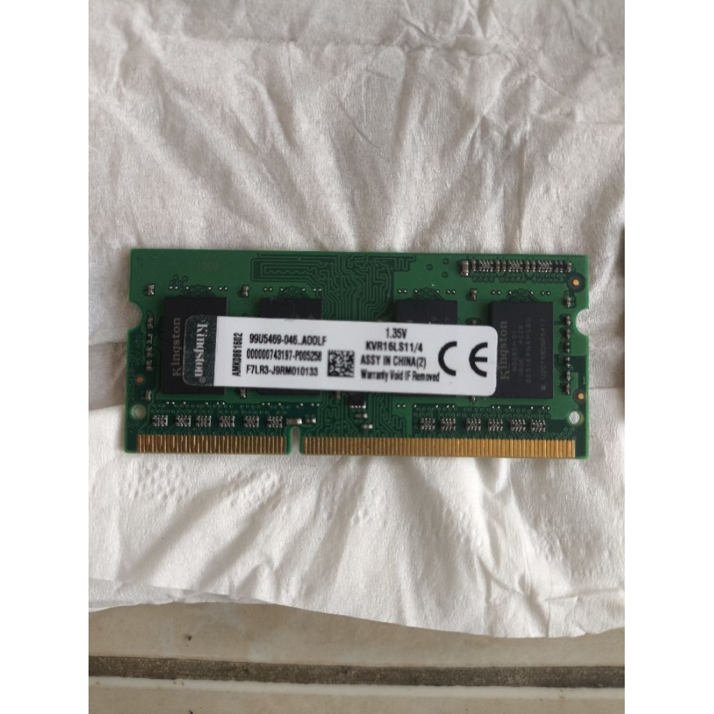 RAM laptop Kingston 4GB DDR3L SODIMM