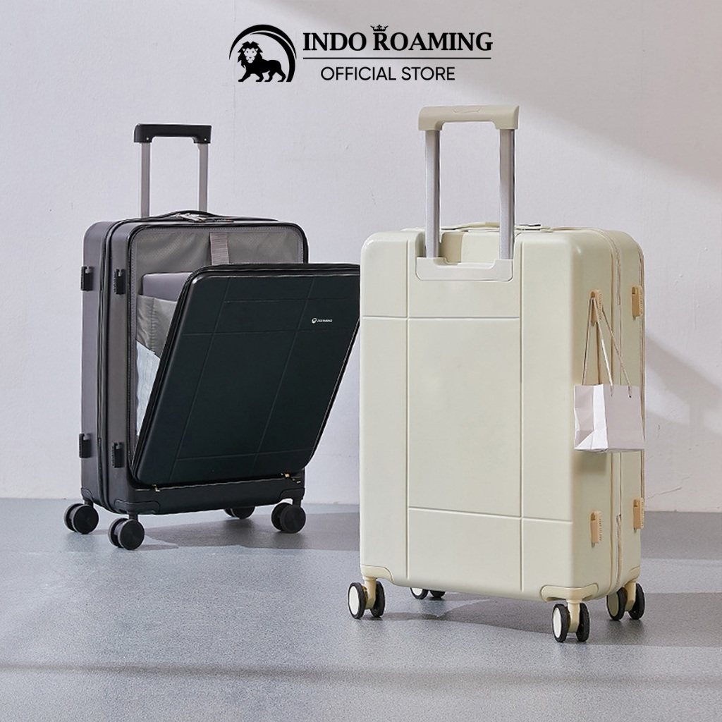 Indo Roaming Koper Kabin Laptop Resleting TSA Lock 20-24 Inch LK068