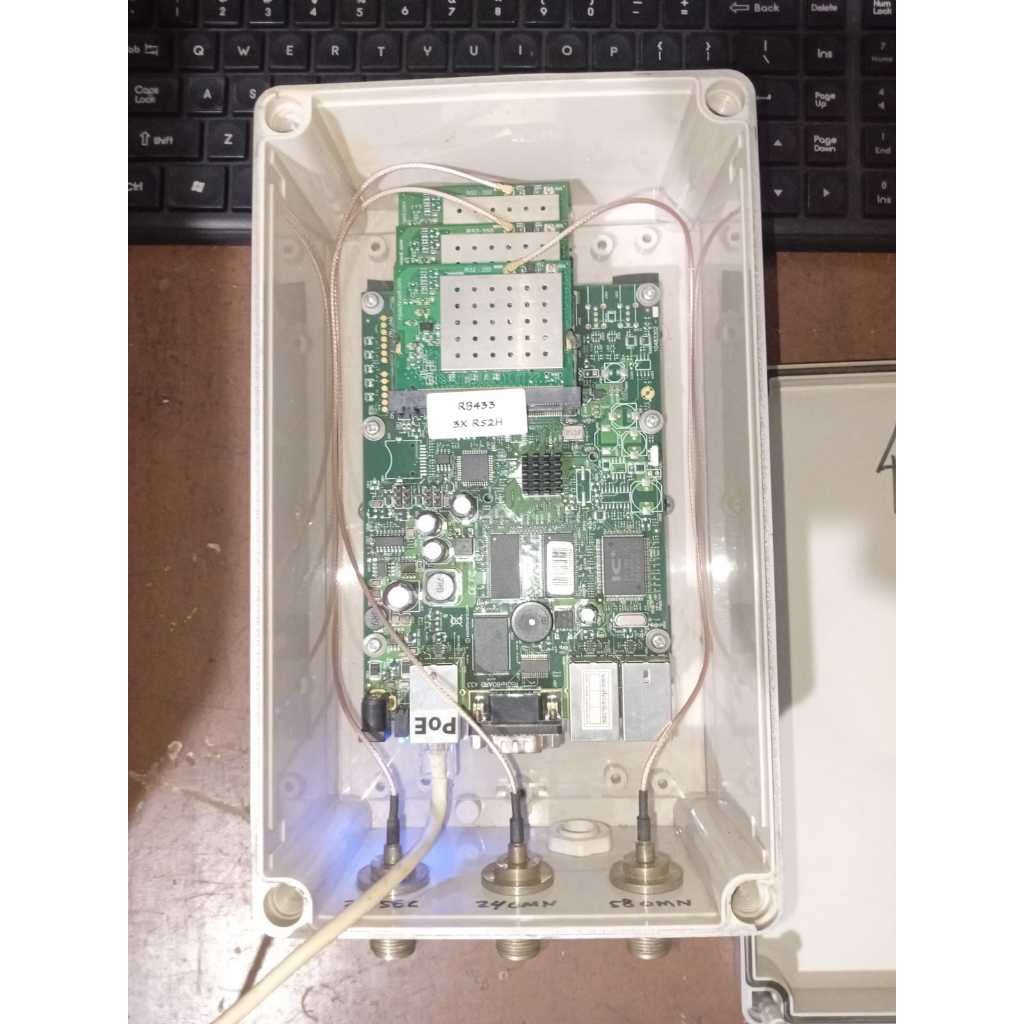 Mikrotik Routerboard RB433 RB 433 MiniPCI R52H 3 Pcs