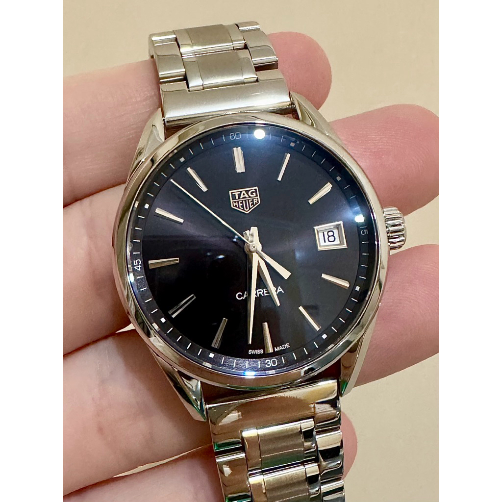 TH Carrera 36mm quartz bekas ori