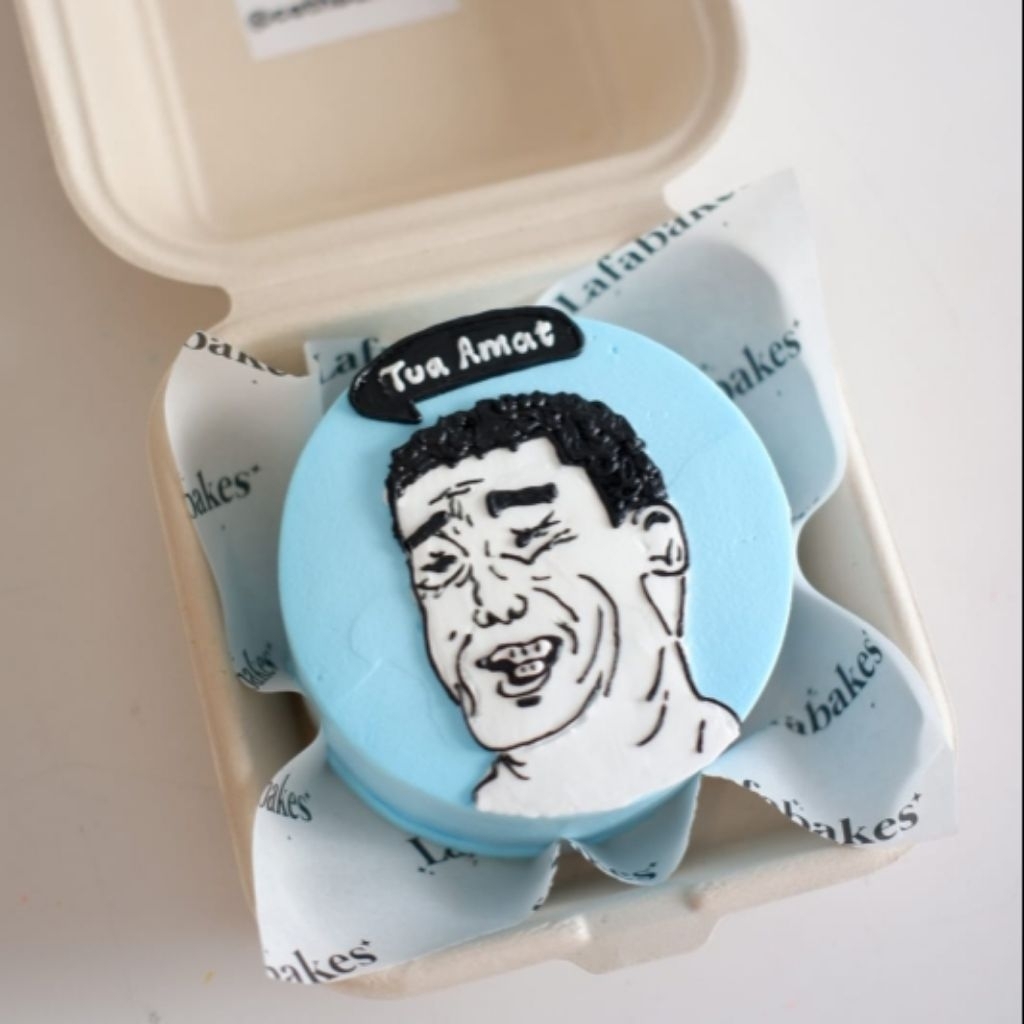 Bento Cake Meme / Korean Cake Fresh Cream Cake - Kue Ulang Tahun