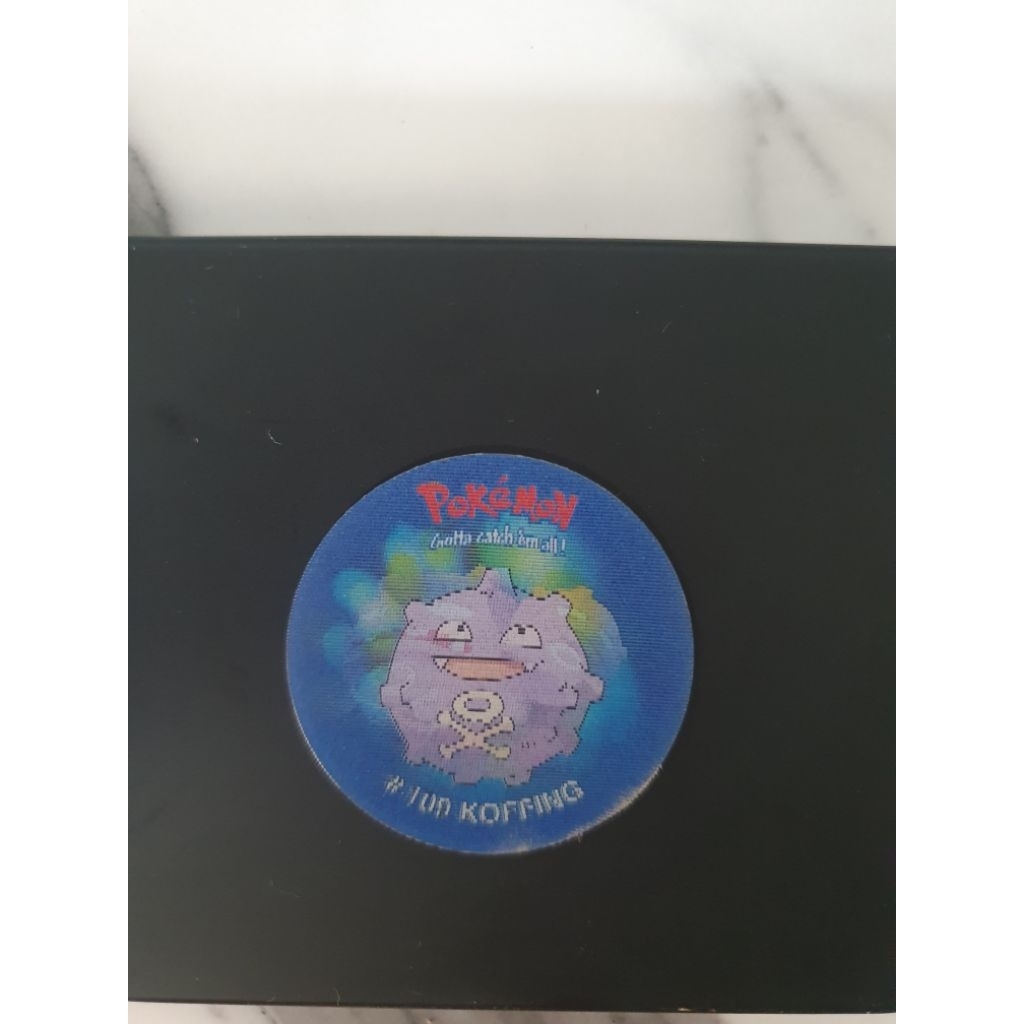Tazos 3D Pokemon Koffing