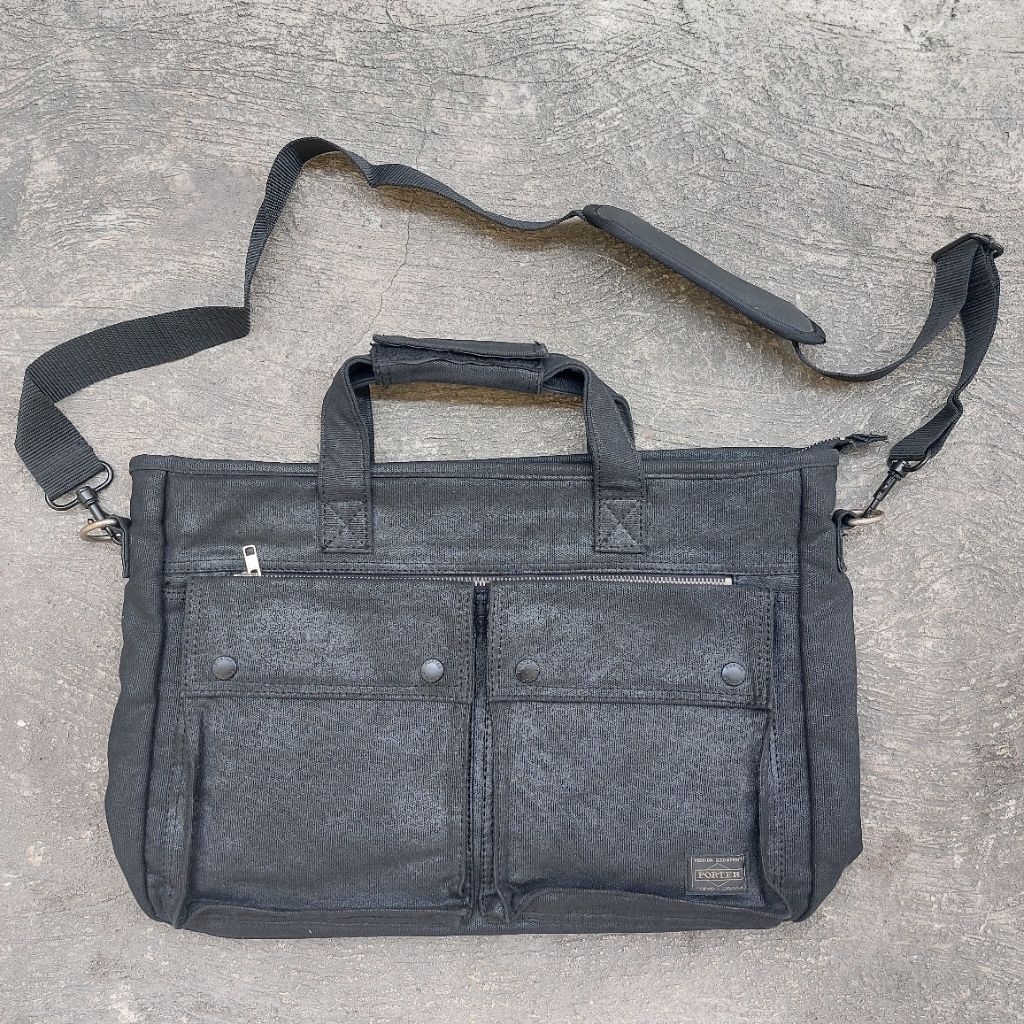 Porter Yoshida Briefcase Messenger Laptop Sling Bag