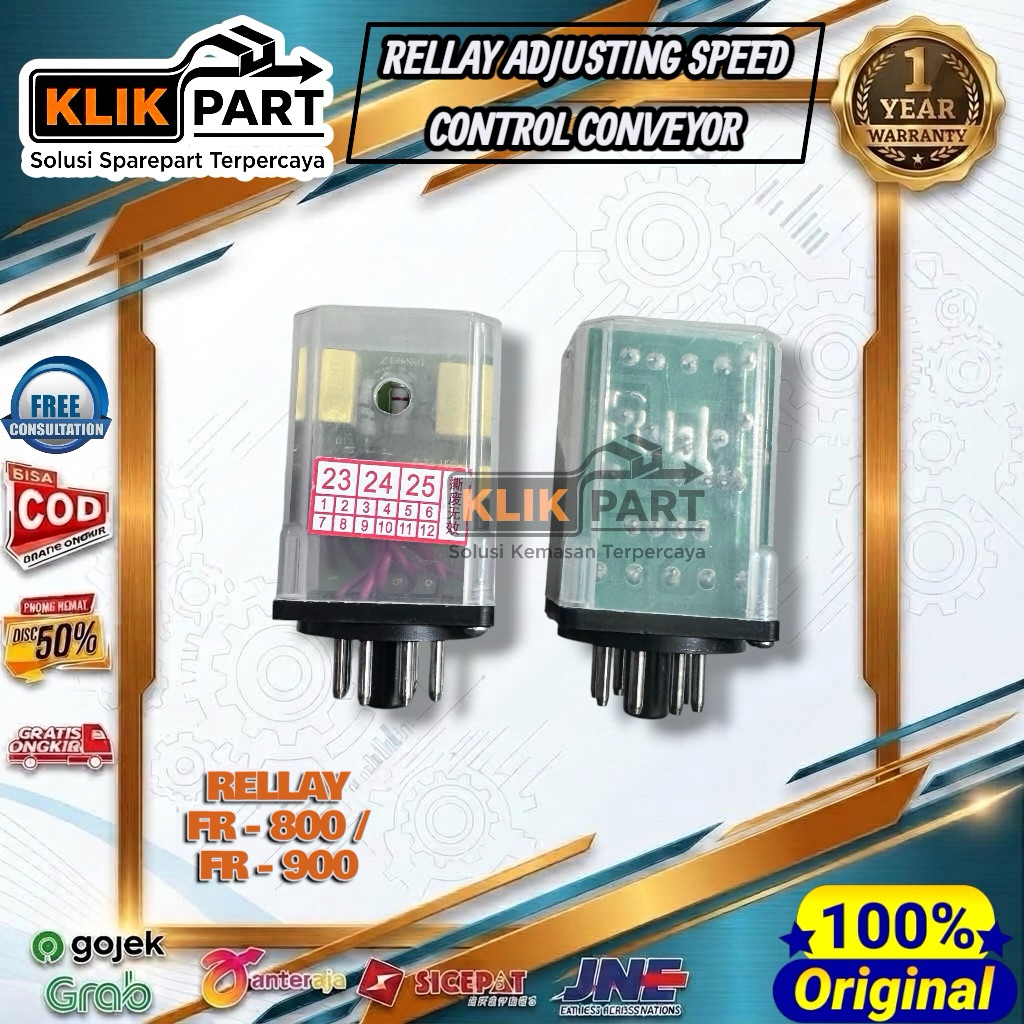 Relay Module Adjusting Speed Control Conveyor FR-800 FR-900