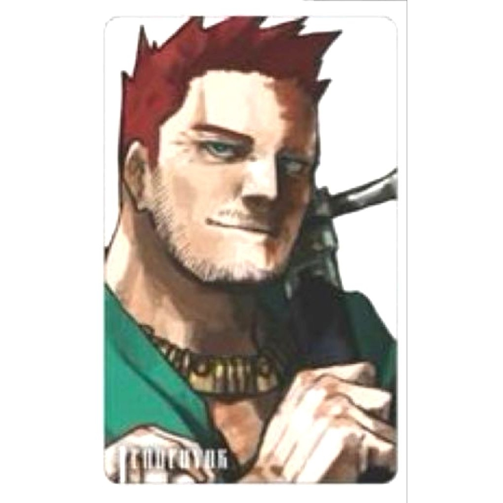 My Hero Academia Jump GIGA New Ten Greats Character Card Endeavor