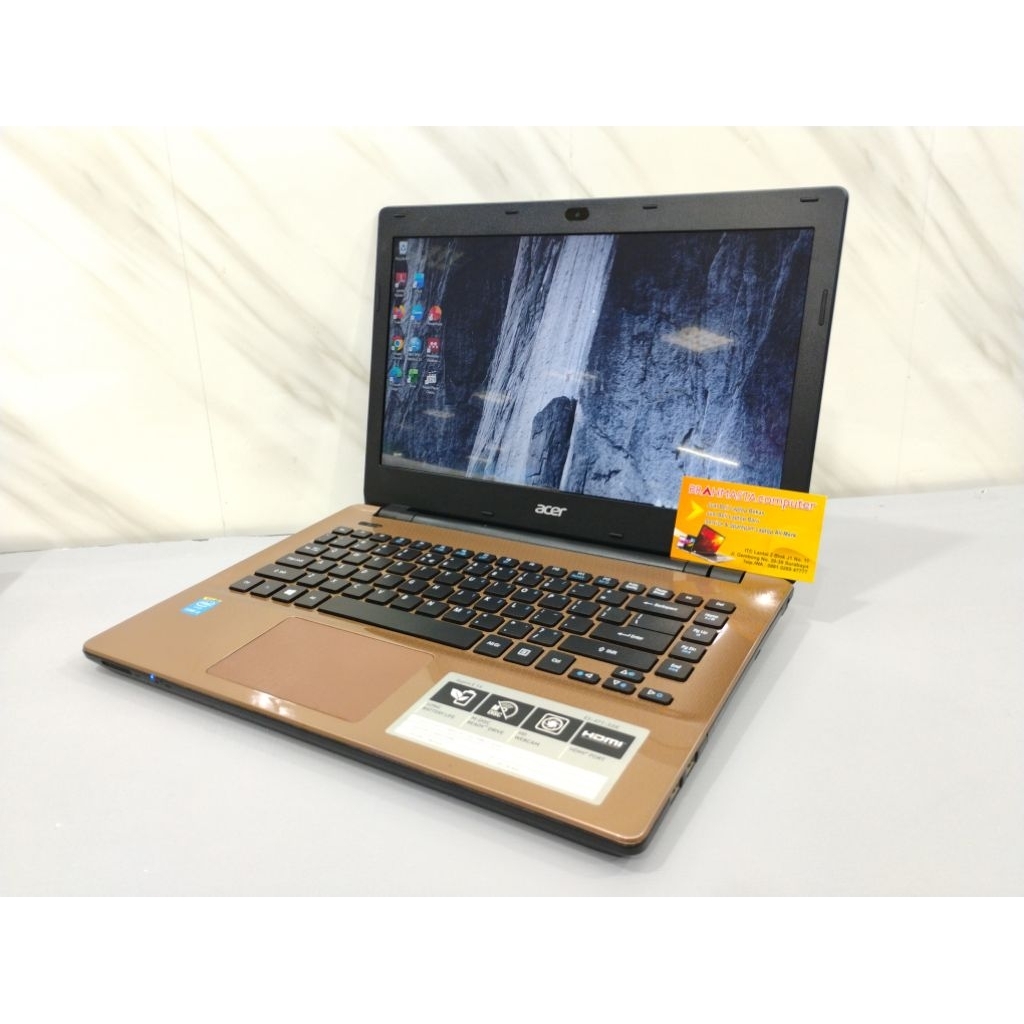 LAPTOP ACER ASPIRE E5-471 SECOND SIAP PAKAI