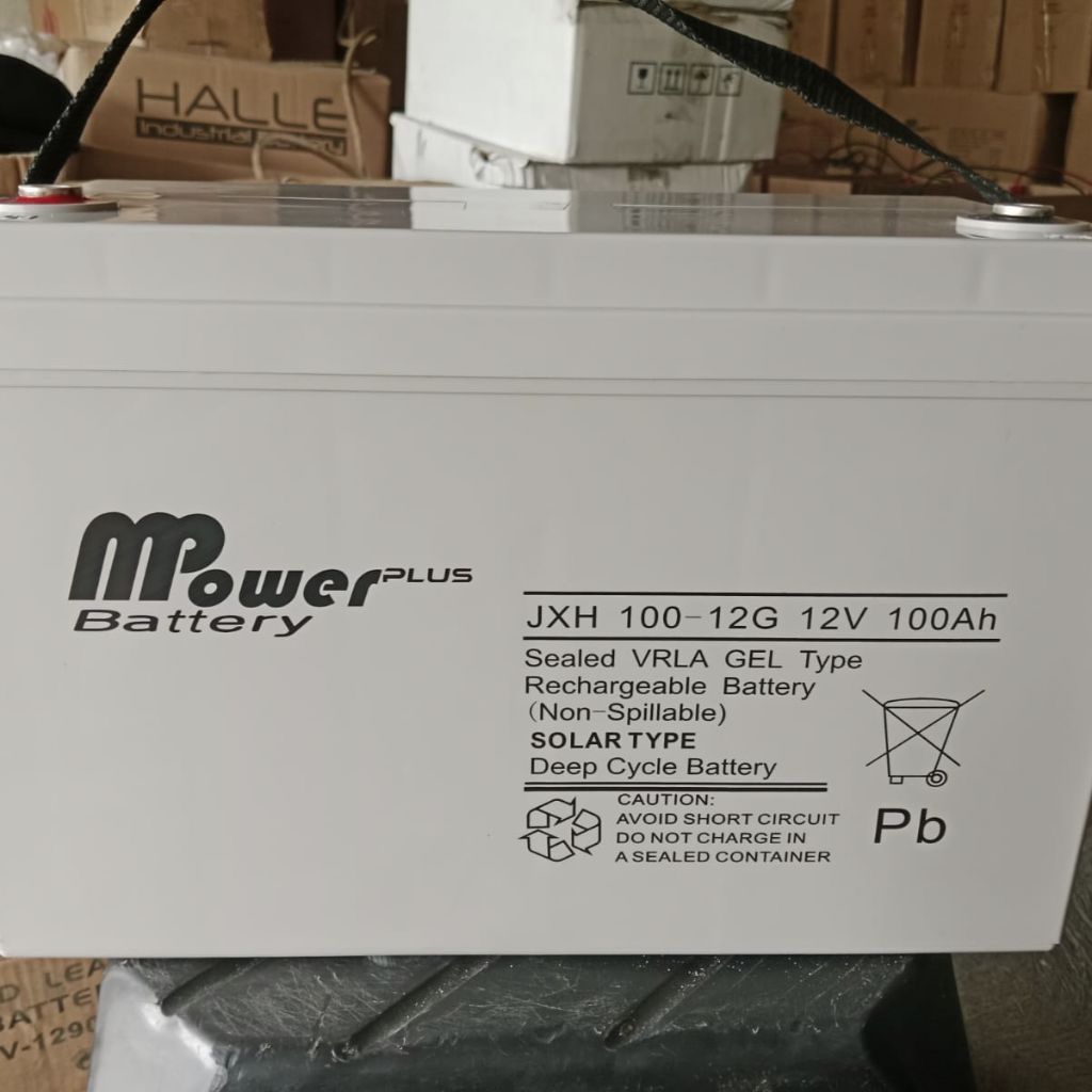 Battery vrla mpower 12 volt-100 ah good performance