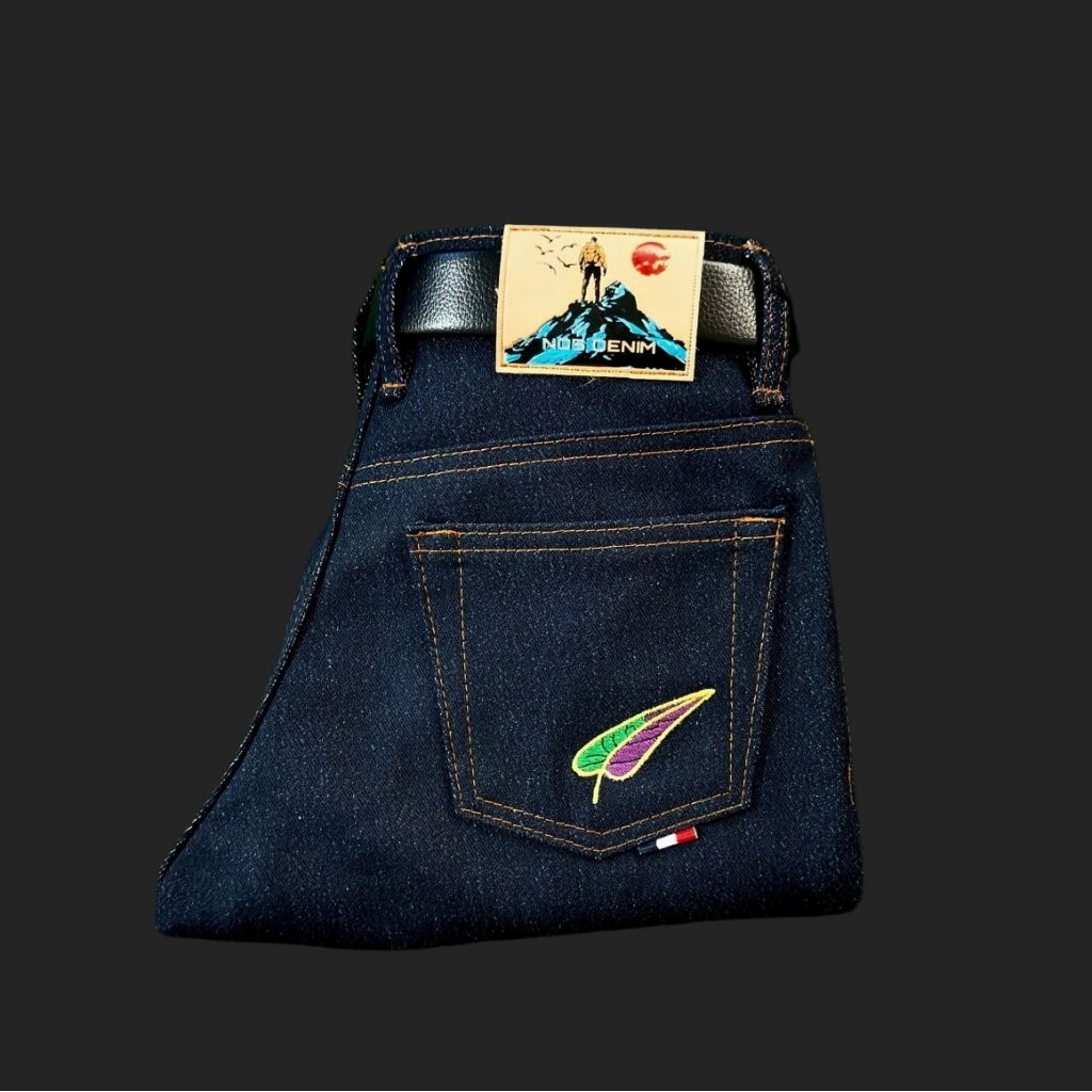 RAW DENIM SELVEDGE  OBANAI IGURO 17 Oz BISA FADING
