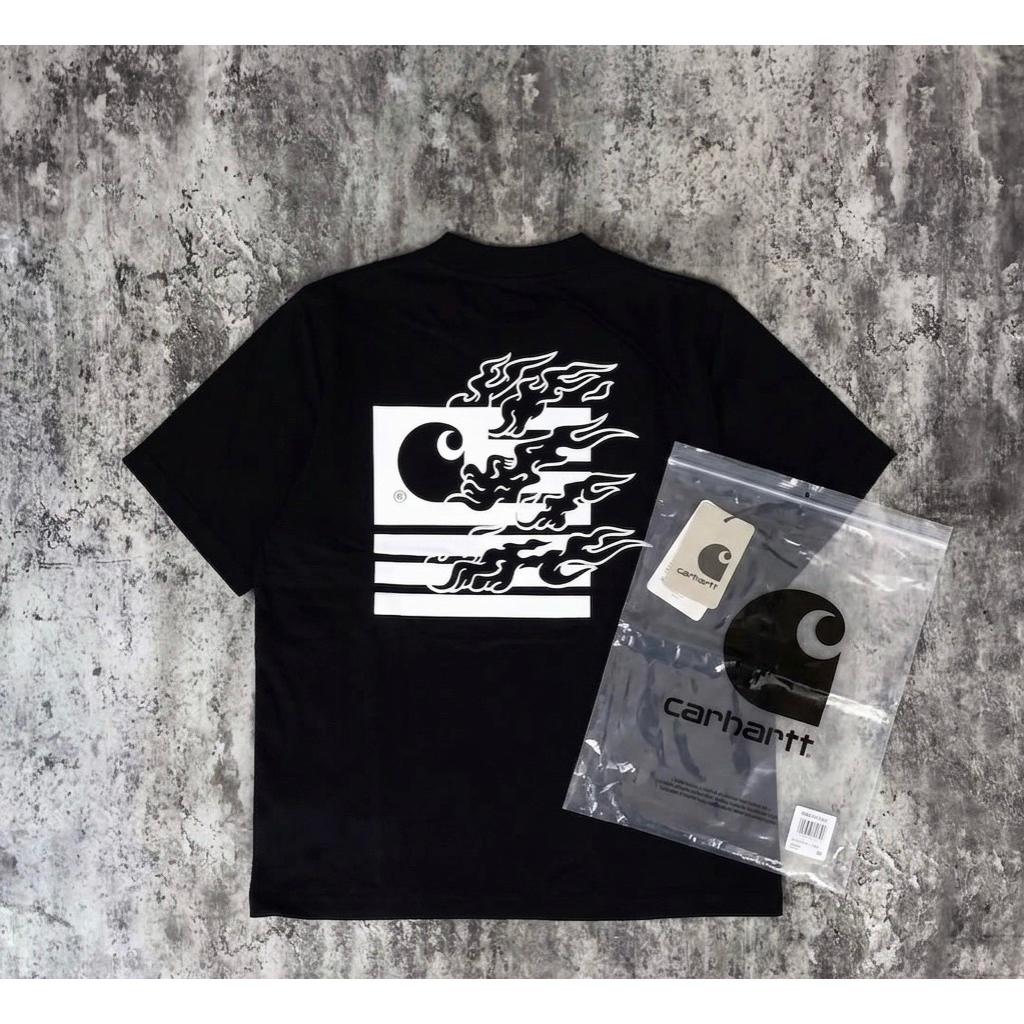 Kaos Lengan Pendek Charha*t State Flame