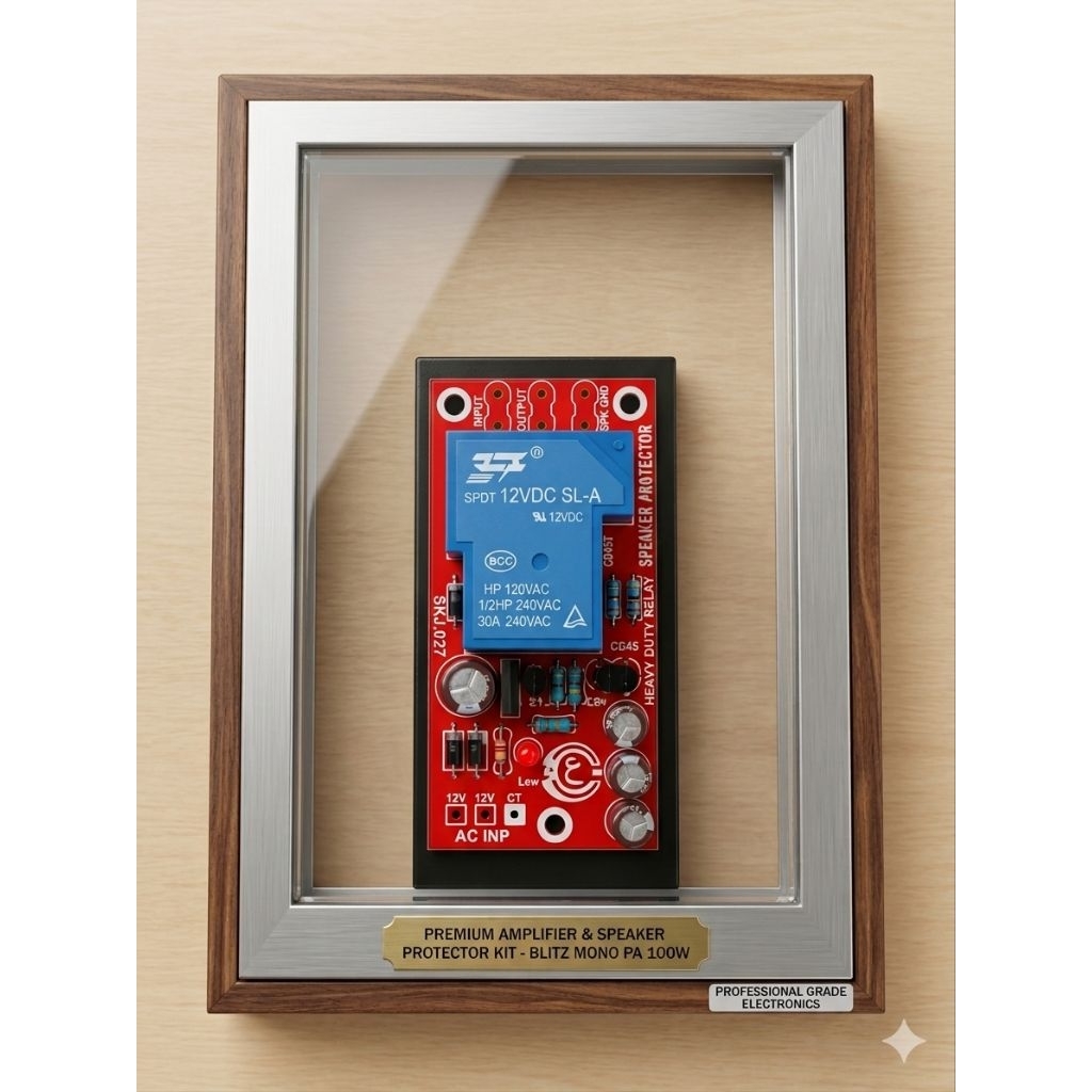 ​Kit Speaker Protector Mono - Modul Pengaman Speaker Amplifier