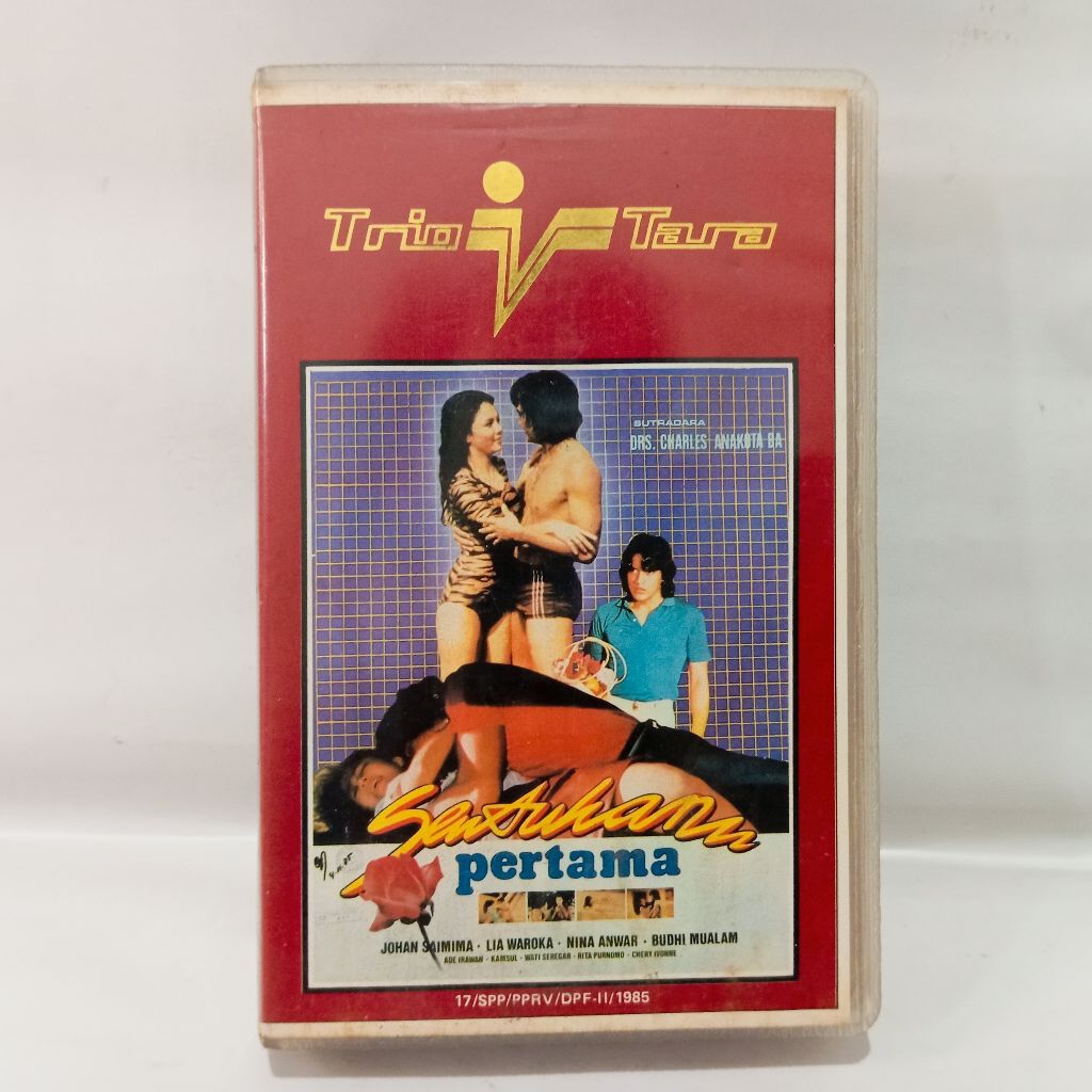 Kaset Betamax Sentuhan Pertama - Johan Saimima Lia Waroka Nina Anwar (Trio Tara)